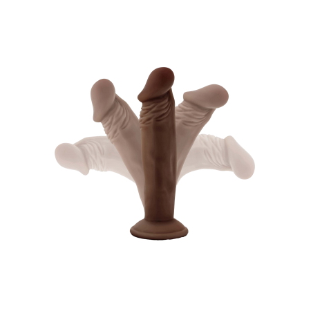 DR. SKIN PLUS 6 DILDO CHOCOLATE