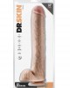 DR. SKIN DR. MICHAEL 14 INCH DILDO WITH BALLS BEIGE
