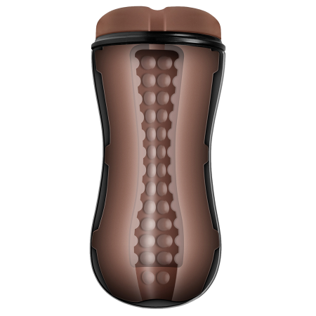 LOVERBOY THE MECHANIC SELF LUBRICATING STROKER BROWN