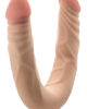 DR. SKIN PLUS 14 POSABLE DOUBLE DONG BEIGE