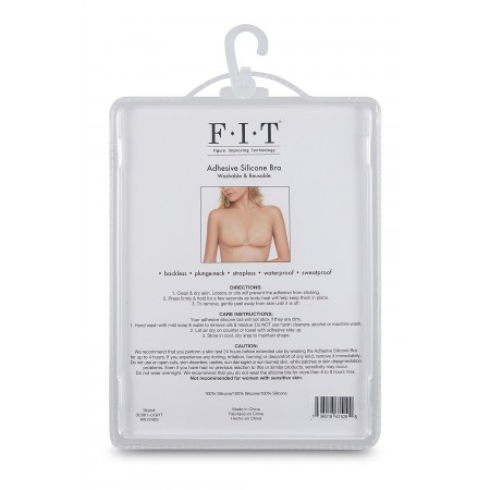 Sutiã com silicone adesivo de Copa C