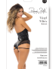 VINYL VIBES Body Preto, M/L