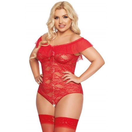 Body KAMILA Vermelho XL Body KAMILA Vermelho XL