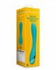  Smooth Silicone G-Spot Vibrator - Teal Blue
