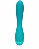  Smooth Silicone G-Spot Vibrator - Teal Blue
