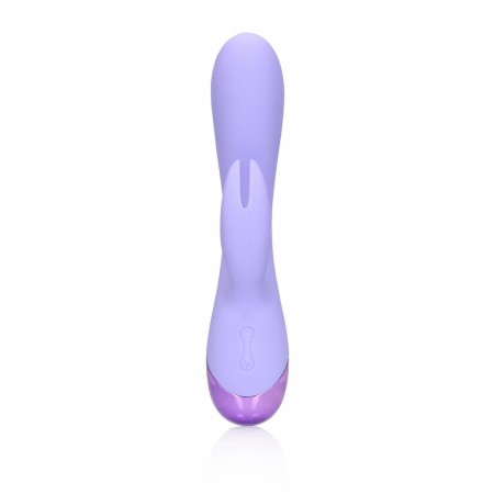 Smooth Silicone Rabbit Vibrator - Digital Lavender
