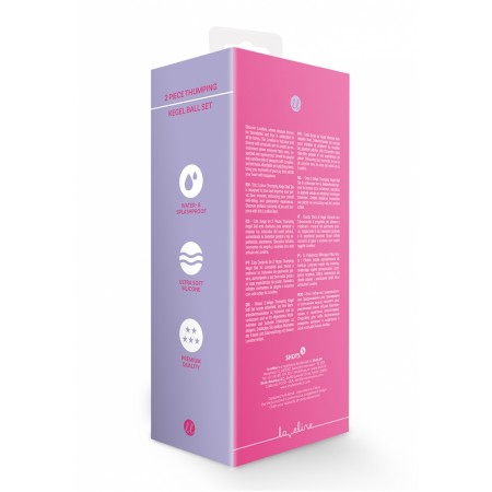  2 Piece Thumping Kegel Ball Set - Wild Strawberry
