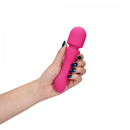 Soft Silicone Double-Sided Wand Vibrator