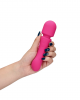 Soft Silicone Double-Sided Wand Vibrator