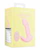 Vibrador de Cueca com Estimulador de Clitoris e Comando - Loveline - Rosa
