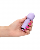 Mini Vibrador tipo Wand - Roxo - Loveline