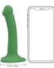 Non-Phallic Dildo com Vibração - Small - Forest Green