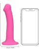 Non-Phallic Dildo Vib. - Medium - Powerful Pink