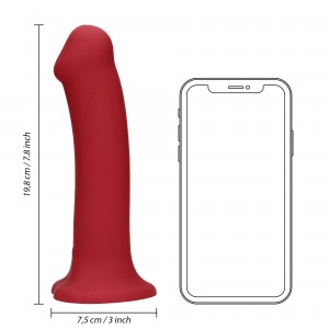 Non-Phallic Dildo Vibração - Large - Vermelho Non-Phallic Dildo Vibração - Large - Vermelho