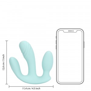 Estimulador em Silicone 3 em 1