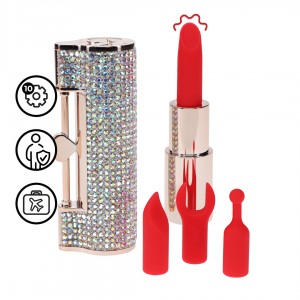 Diamond - Lipstick Vibrator - Iridescent Diamond - Lipstick Vibrator - Iridescent