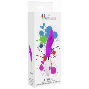Vibrador Athos Soft Silicone - 10 Vel - Fuchsia