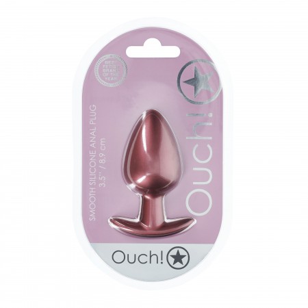 Anal Plug Suave Silicone   - L - Rose Gold