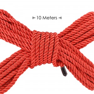 Bondage Rope - 10 m - Red Bondage Rope - 10 m - Red