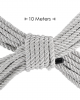 Bondage Rope - 10 m - Silver