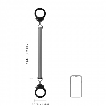 Spreader Bar with Hand or Ankle Cuffs