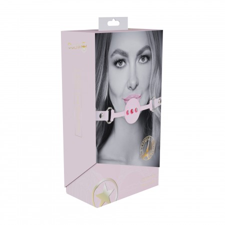 Paris Collection - Silicone Bola Gag - Pink