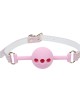 Paris Collection - Silicone Bola Gag - Pink