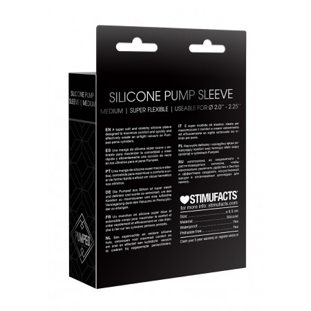 Borracha bomba peniana Media - Preto