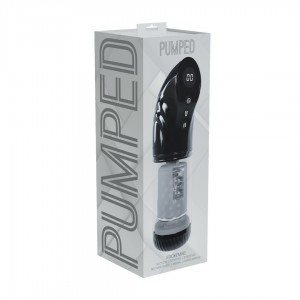 StrokeMate - Bomba masturbadora de sucção, rotação e thrusting