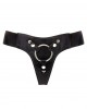 Arnês em Pele Strap-On Deluxe Preto