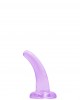Não Realistico Dildo com ventosa - 11,5 cm - Lilas