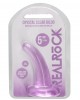 Não Realistico Dildo com ventosa - 11,5 cm - Lilas