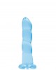Não Realistico Dildo com ventosa - 17 cm - Azul