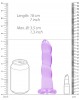 Non Realistic Dildo with Suction Cup - 7/ 17 cm