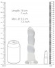 Non Realistic Dildo with Suction Cup - 7/ 17 cm