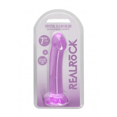Non Realistic Dildo with Suction Cup - 6,7/ 17 cm