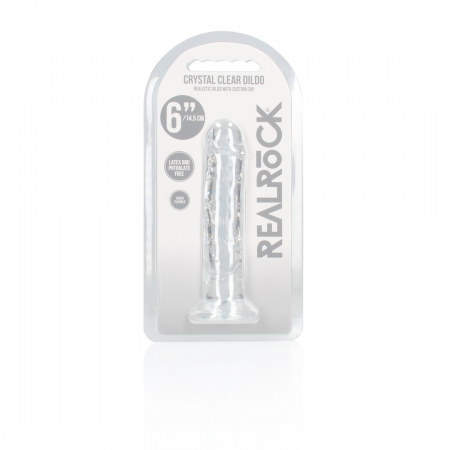 Dildo Realistico com ventosa - 6" 