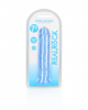 Dildo realista reto com ventosa - 7`` / 18 - Azul