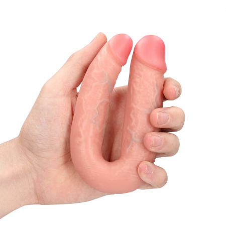 Dildo Realistico Duplo Curvo 5`` (13 cm) - Pele