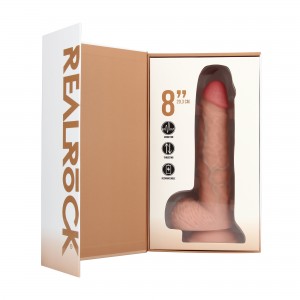 Realista com Vibração e Thrusting - 8 / 20,5 cm - Flesh