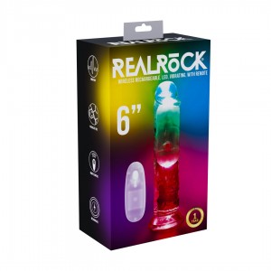 LED Vib Straight Cock - 6 / 15 cm 