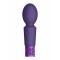 Vibrador wand Brilliant - Recarregavel Silicone  - Purple