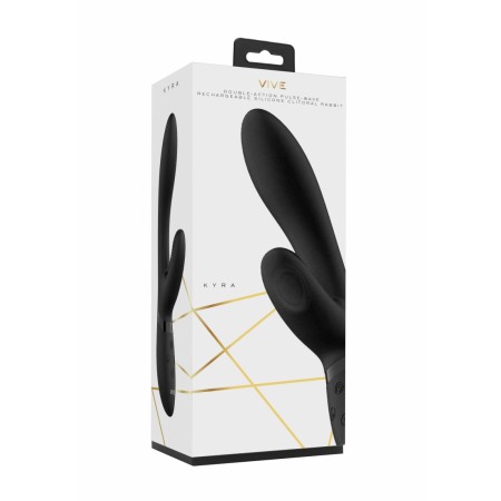 Kyra - Pulse Clitoral Rabbit - Black