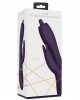 Vibrador Luxuoso Nilo Rabbit c/ Estimulador Clitóris Vive Roxo