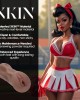 Pinup Dolls - Cheerleader Cutie Cherry Splitz - 321g 