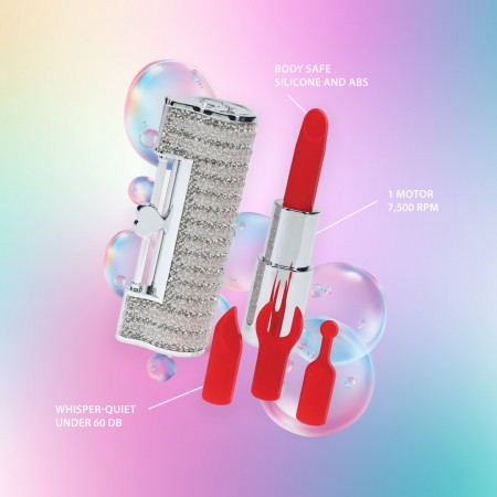 Angel - Lipstick Vibrator - Clear