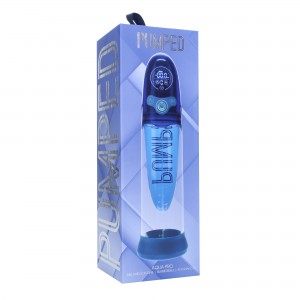 Aqua-Pro - Bomba Automática Submersível - Habilitada por IA - Azul