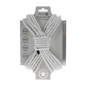 Bondage Rope - 10 m - Silver