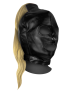 Mask with Blonde Ponytail