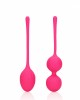  2 Piece Thumping Kegel Ball Set - Wild Strawberry
